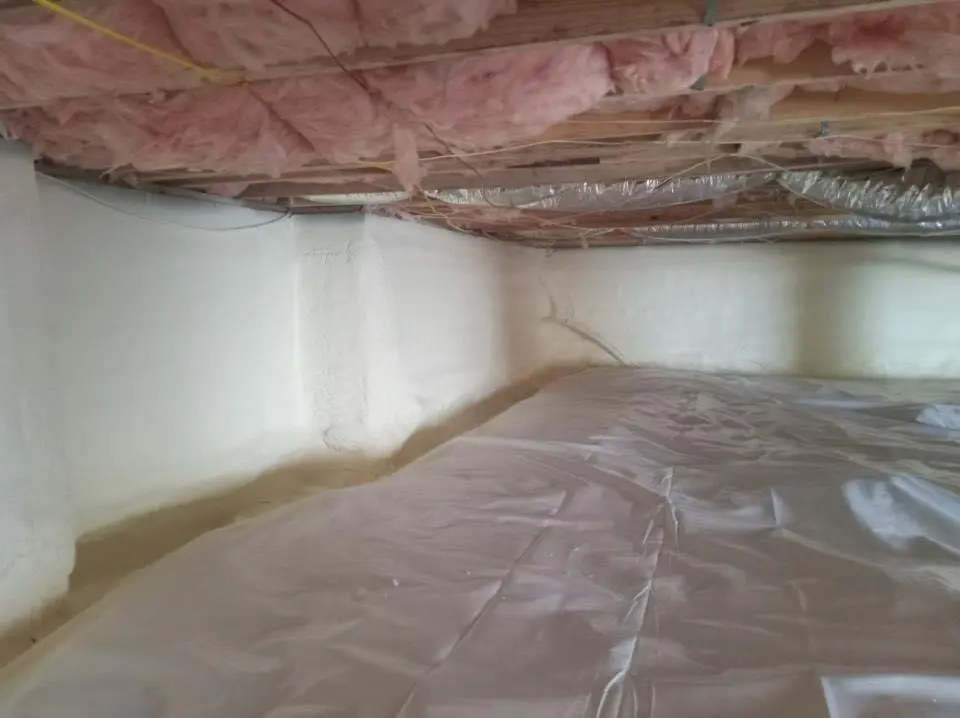 Crawl space encapsulation with closed-cell spray foam for Metal Roof Coating in Oro Valley